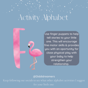 Diddi Dreamers activity alphabet